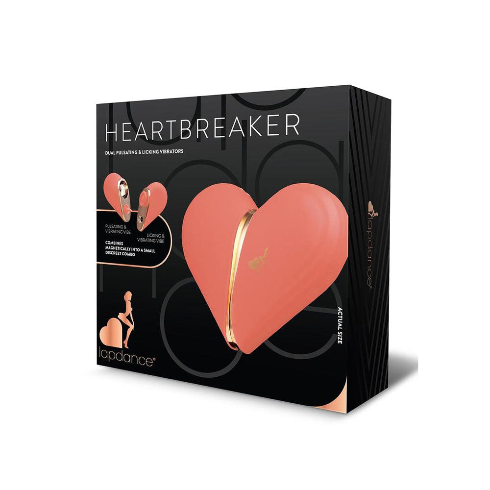 LAPDANCE Heartbreaker 9.8cm Stimulator for Pleasure Pink STIMULATORS