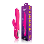 Viben Hypnotic Thrusting Rabbit Vibrator with Swinging Clitoral Stimulator in Hot Pink > Vibrators > Ladies > Rabbit
