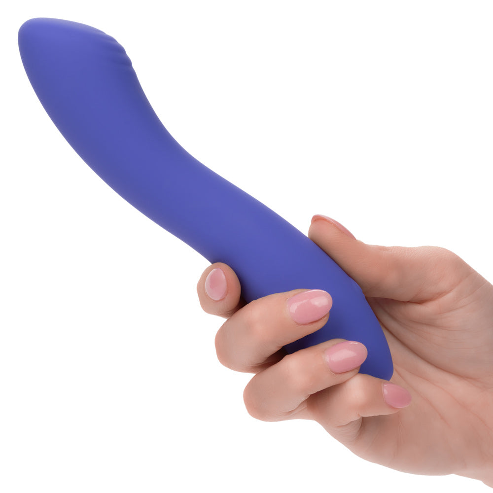 CalExotics Connect Contoured G App-Based Pleasure Silicone Massager in Purple > Vibrators > Finger Vibrators