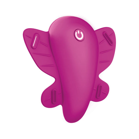 Love Distance REACH Rose Rechargeable Strap-On Stimulator 7.5 Inch STIMULATORS