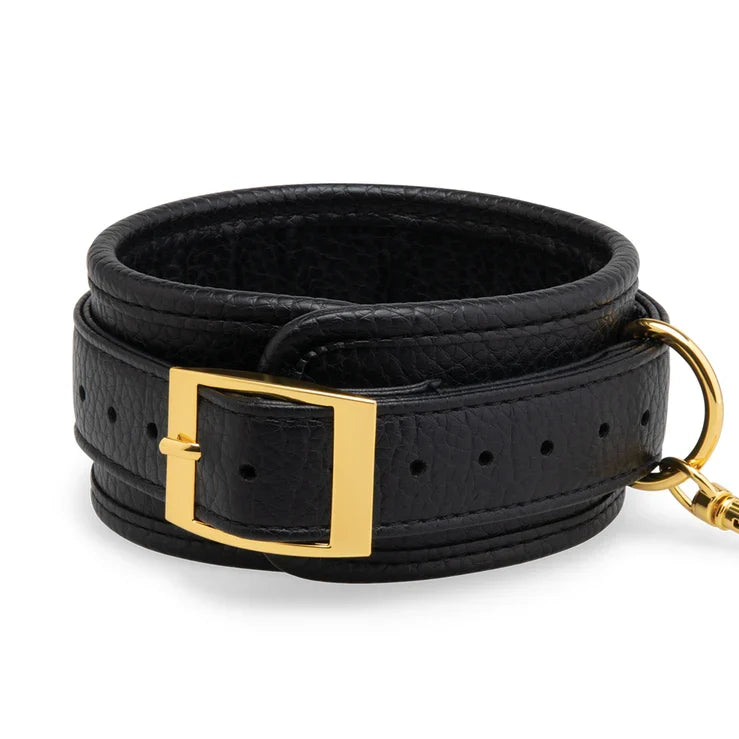 Lux Fetish Solid Gold Expandable Spreader Bar Set With Detachable Cuffs – Bondage Set > Bondage Gear > Restraints
