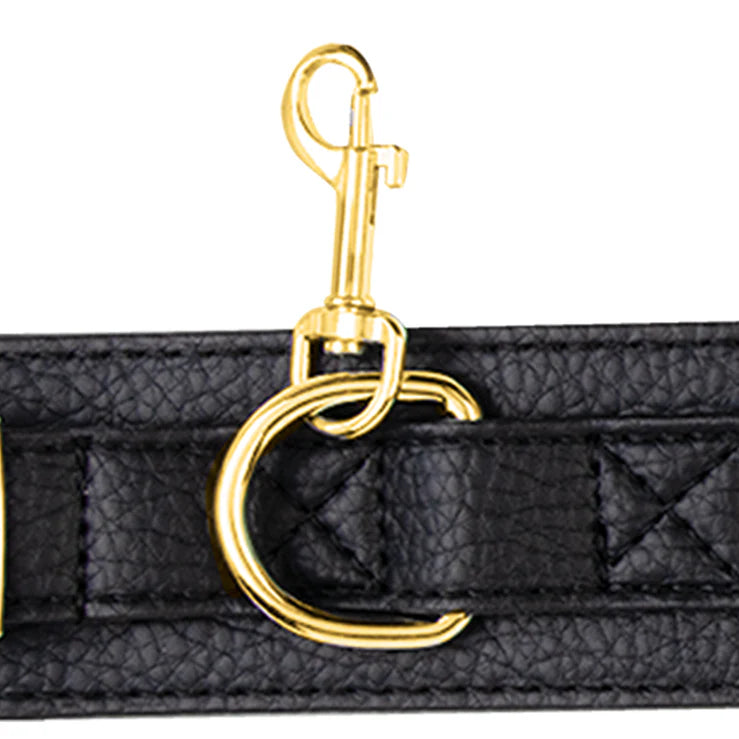 Lux Fetish Solid Gold Expandable Spreader Bar Set With Detachable Cuffs – Bondage Set > Bondage Gear > Restraints