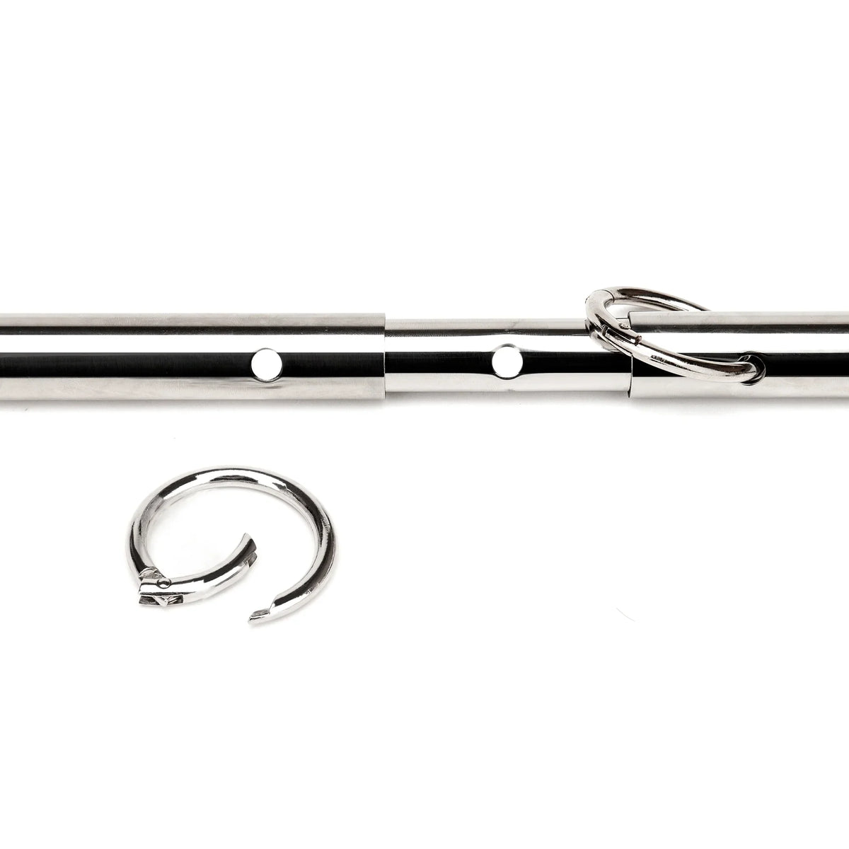 Lux Fetish 4 Cuff Expandable Spreader Bar Set with Detachable Black Wrist and Ankle Cuffs > Bondage Gear > Restraints