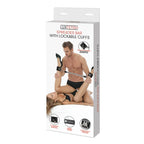 Lux Fetish Spreader Bar With Lockable Padded Cuffs – Bondage Restraint > Bondage Gear > Restraints