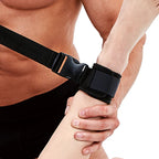 Lux Fetish G Spot Pal Black Adjustable Ankle Cuffs with Satin Blindfold > Bondage Gear > Restraints