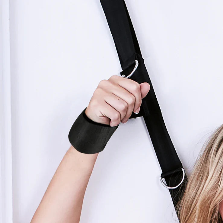 Lux Fetish Over The Door Cross (Universal Cuffs)