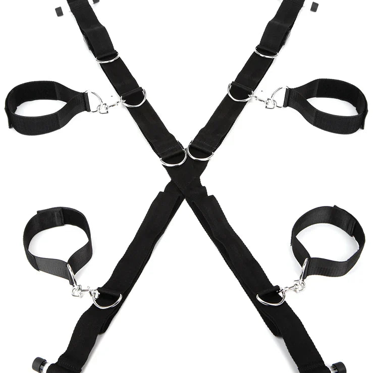 Lux Fetish Over The Door Cross (Universal Cuffs)