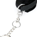 Lux Fetish Deluxe Chain Hogtie With Adjustable Soft Black Restraint Cuffs and Blindfold > Bondage Gear > Restraints