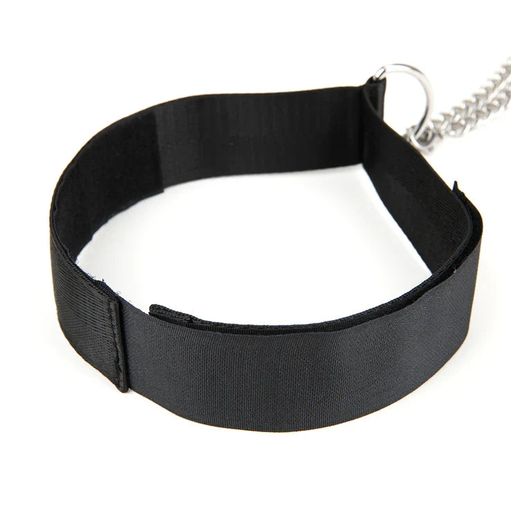 Lux Fetish Adjustable Collar and Nipple Clips – Fetish Accessory Set > Bondage Gear > Collars & Leashes