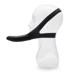 Lux Fetish The Original Facilitator - Facial Dildo Strap-On - Black