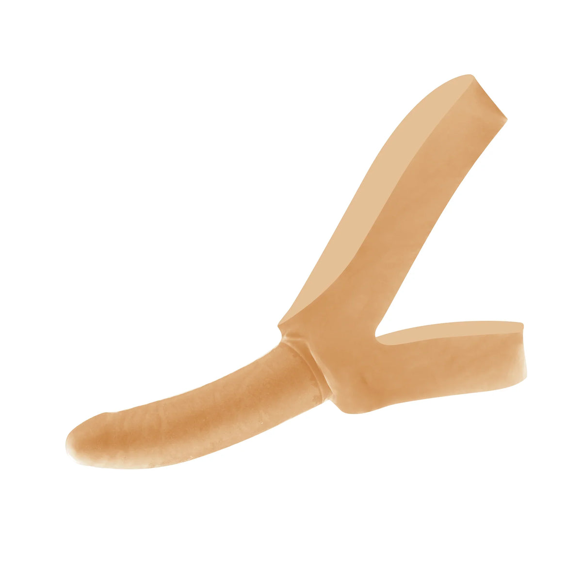 Lux Fetish The Original Facilitator Cream 5.5 Inch Realistic Dildo with Adjustable Head Straps > Bondage Gear > Gags and Bits