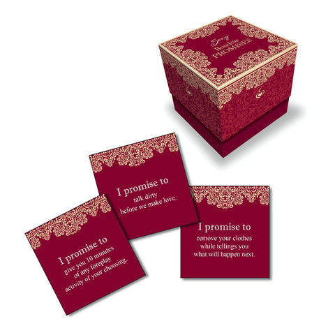 Behind Closed Doors Lovers Activity Cards Set of 30 Boudoir Promises Default Title GAMES