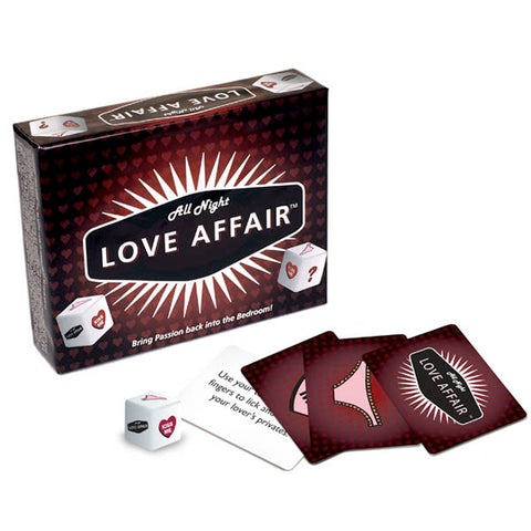 All Night Love Affair - Adult Card Game for Couples Fun Default Title Games