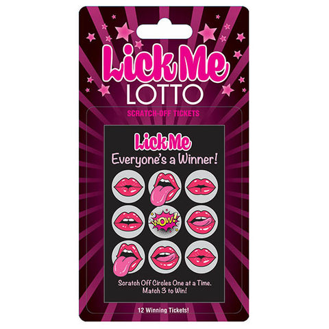 Lick Me Lotto Naughty Scratcher – Erotic Game Sex Toy Gag Gifts & Novelties