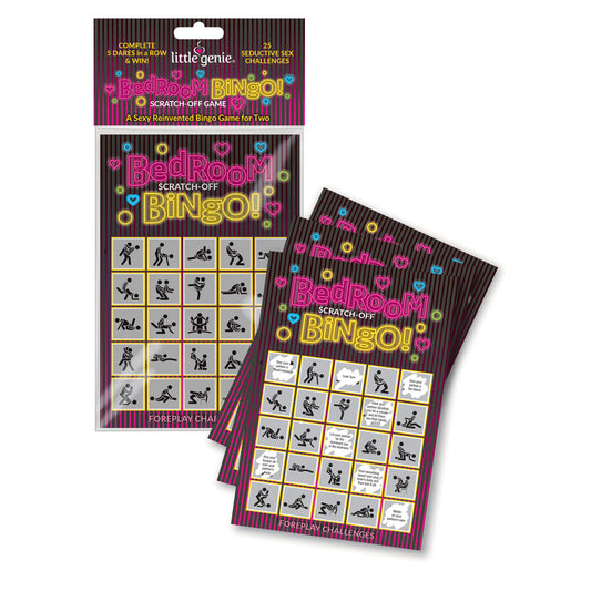 Bedroom Bingo Couples Game for Foreplay and Sex Fun