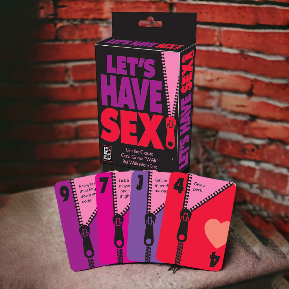 Let's Have Sex Card Game for Couples Fun > Novelties > Card Games