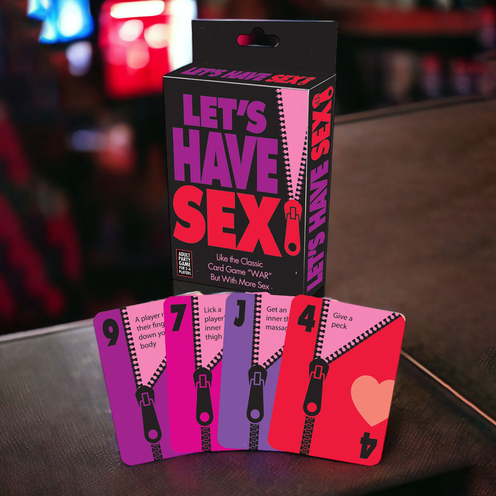 Let's Have Sex Card Game for Couples Fun and Intimacy Card Games
