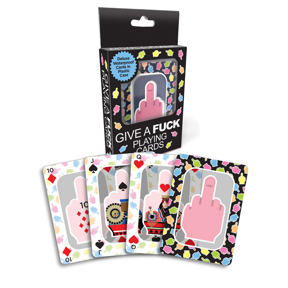 Waterproof Middle Finger Playing Cards > Novelties > Playing Cards