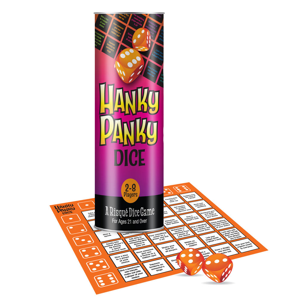 Hanky Panky Dice Game with Cheeky Challenges > Novelties > Games