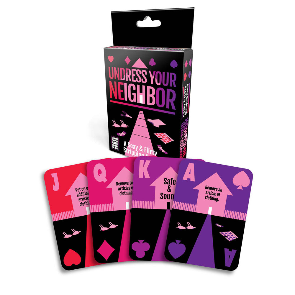 Undress Your Neighbor – Adult Stripping Card Game Default Title > Novelties > Card Games