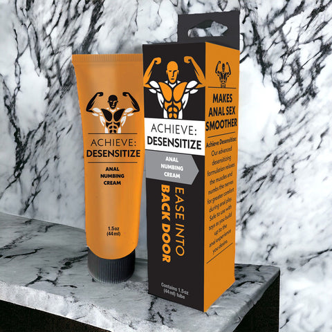 Achieve: Desensitize Cream 2oz (44ml) for Enhanced Pleasure > Lube > Anal