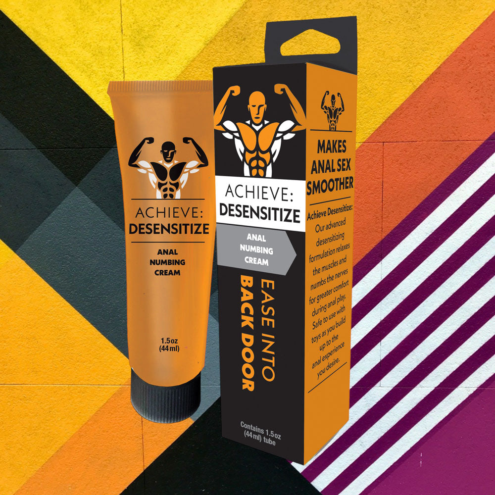 Achieve: Desensitize Cream 2oz (44ml) for Enhanced Pleasure > Lube > Anal