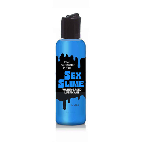 Sex Slime Blue Water Based Lubricant 60 Milliliter Bottle Blue Speciality Lubricants