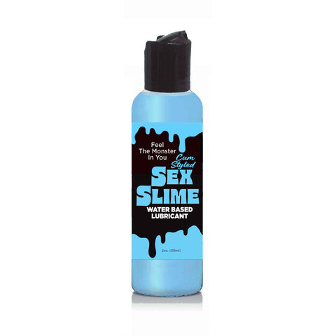 Sex Slime Cum Style Creature Lube 60 Milliliter Water Based Lubricant Blue Speciality Lubricants