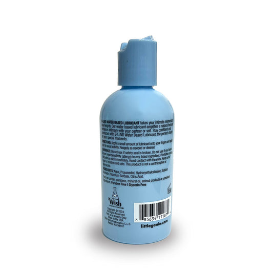 B-LUVD Water Based Lubricant - Water Based Lubricant - 118 ml Bottle LOTIONS & LUBES