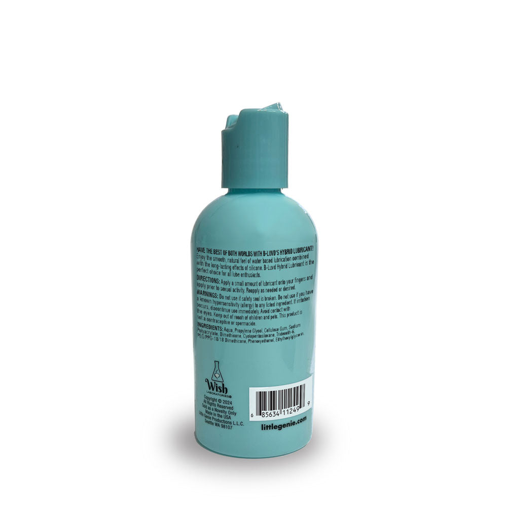 B-Luvd Hybrid Lubricant (4oz) – Silicone and Water-Based Lubricant > Lube > Hybrid