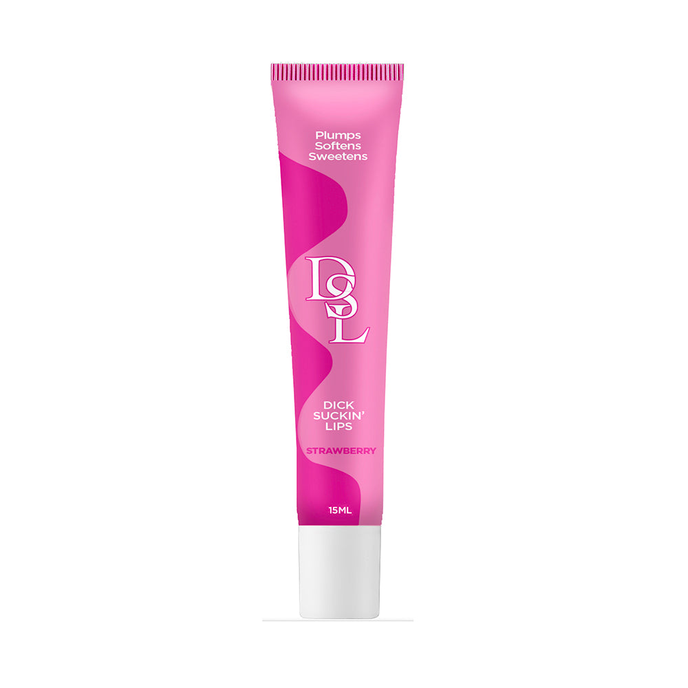 Dsl Dick Sucking Lips - Strawberry Flavoured Lip Plumper 15 Ml Default Title > Essentials > Bath & Body