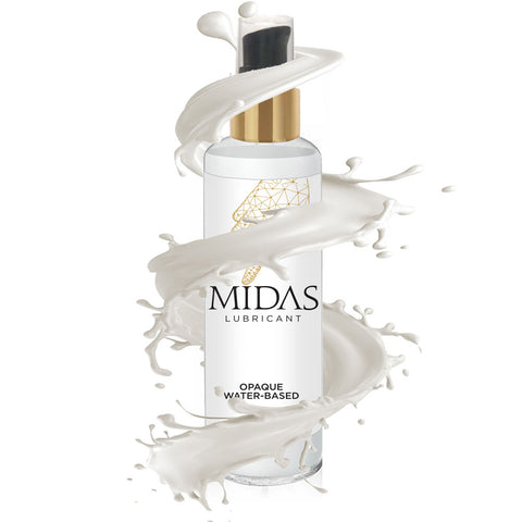 Midas Opaque Water Based Lubricant 118 Milliliters Water Based Lube