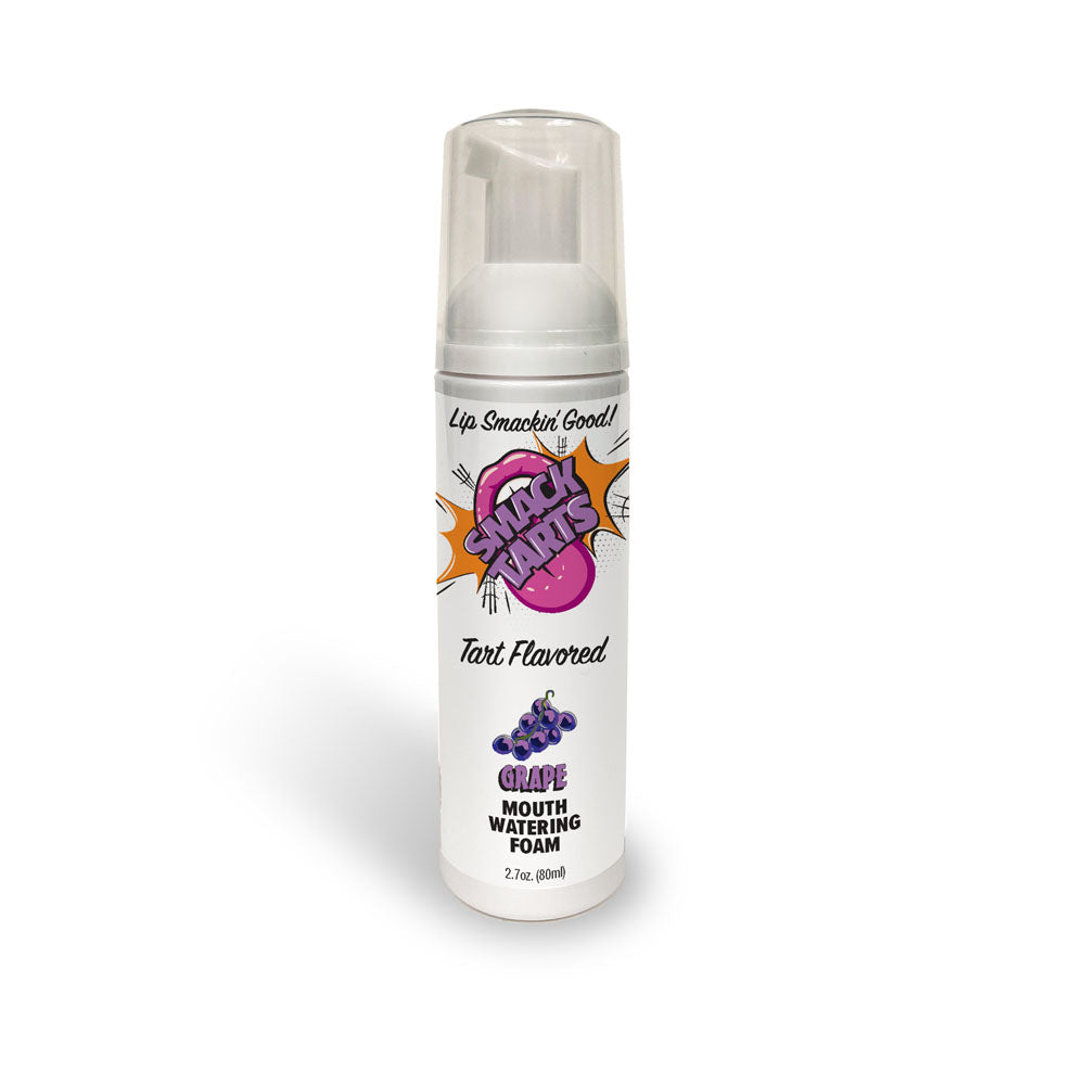 Smack Tarts Mouthwatering Foam (Sour Grape) – Oral Pleasure Foam 2.7oz Default Title > Lube > Oral Gels & Sprays