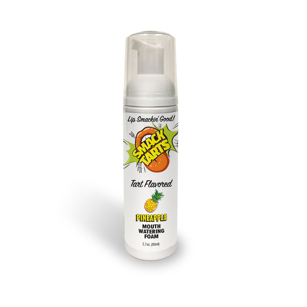 Smack Tarts Mouthwatering Foam (Sour Pineapple) – 2.7 oz Oral Enhancer Default Title > Lube > Oral Gels & Sprays