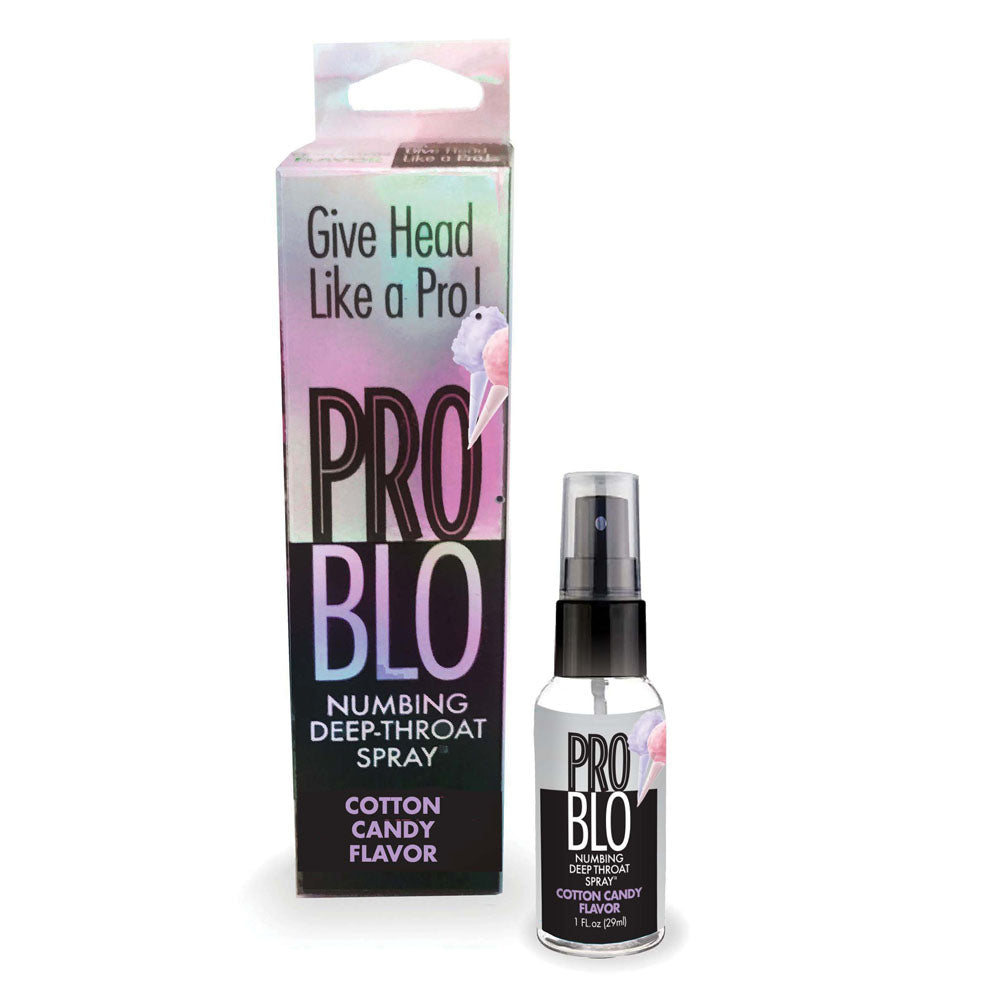 ProBlo Deep Throat Spray – Cotton Candy Flavored Oral Desensitiser 30ml > Lube > Oral Gels & Sprays