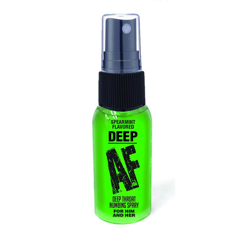 Deep Af Mint Flavoured Deep Throat Spray 29 ml > Lube > Oral Gels & Sprays