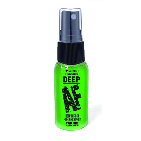 Deep Af Mint Flavoured Deep Throat Spray 29 ml > Lube > Oral Gels & Sprays