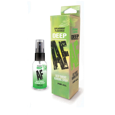 Deep Af Mint Flavoured Deep Throat Spray 29 ml > Lube > Oral Gels & Sprays