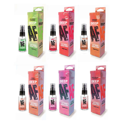 Deep AF - Watermelon Flavoured Deep Throat Spray - 29 ml Oral Gels & Sprays