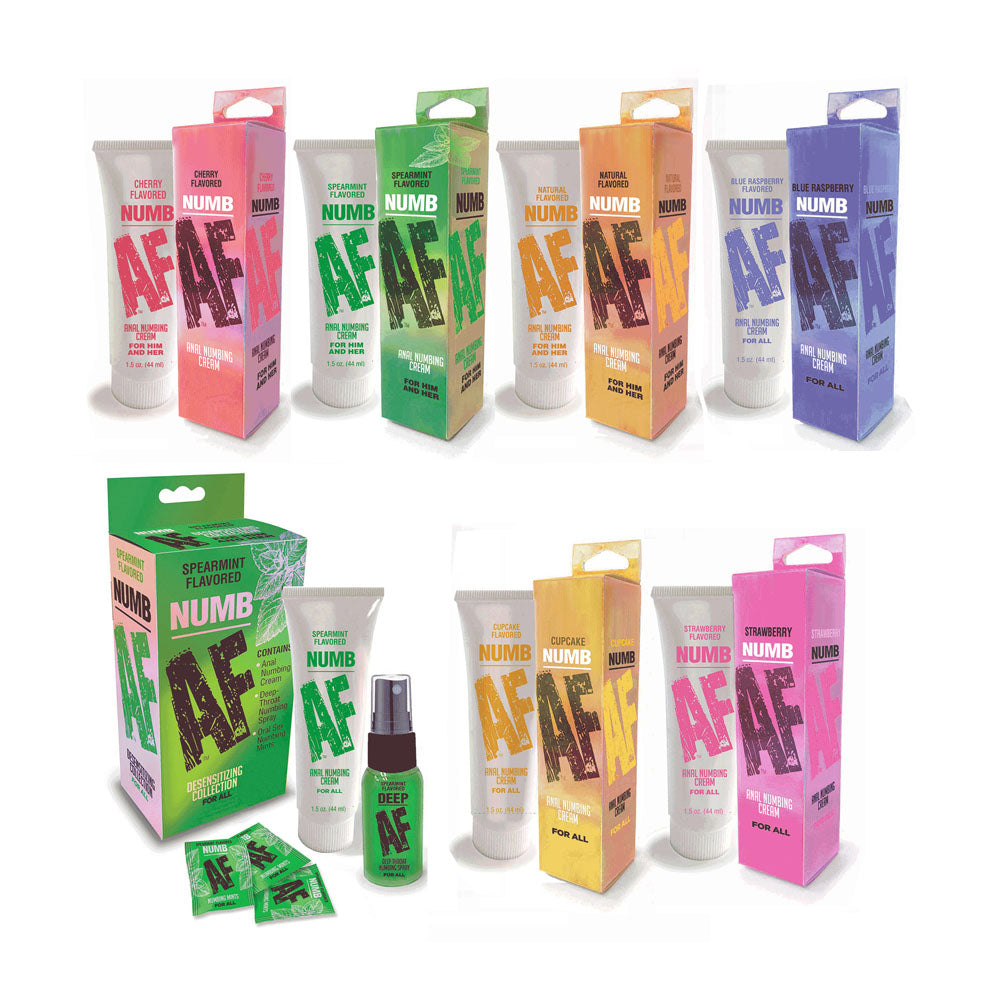 Numb Af Strawberry Flavoured Anal Numbing Cream 44 Ml > Lube > Anal