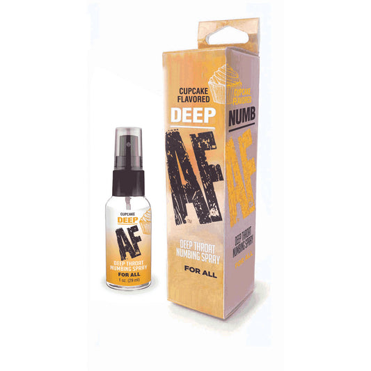 Deep AF - Cupcake Flavoured Throat Spray - 29 ml