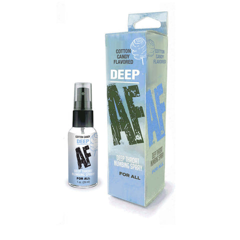 Deep AF Cotton Candy Flavoured Deep Throat Spray 29 ml Default Title Oral Gels & Sprays