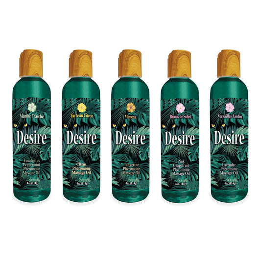 Desire Pheromone Massage Oil - Pink Grapefruit 118 ml