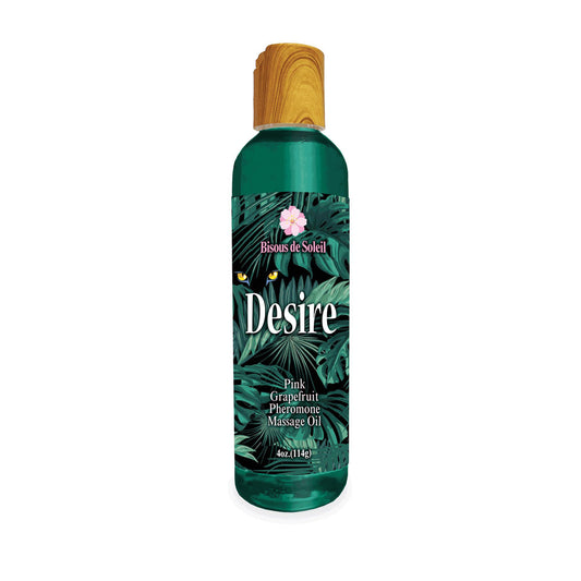 Desire Pheromone Massage Oil - Pink Grapefruit 118 ml