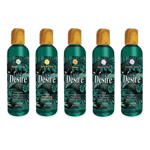 Desire Pheromone Massage Oil 118 ml Tangerine Scented Bliss Massage Oil