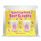 Super Fun Penis Shot Glasses Set of 2 > Novelties > Party Supplies