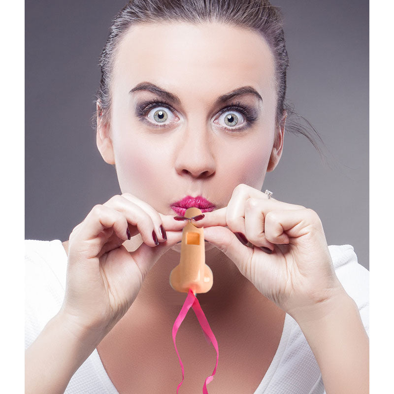 Super Fun Penis Party Whistles Hens Party Novelties 8 Pack > Novelties > Party Supplies