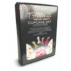 Glitterati Penis Party Cupcake Set of 24 > Novelties > Party Supplies