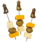 Glitterati Hors d'Oeuvre Picks 6 Pack Elegant Reusable Skewers > Novelties > Party Supplies