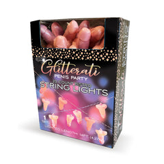 Glitterati - Penis Party String Lights Default Title Party Supplies